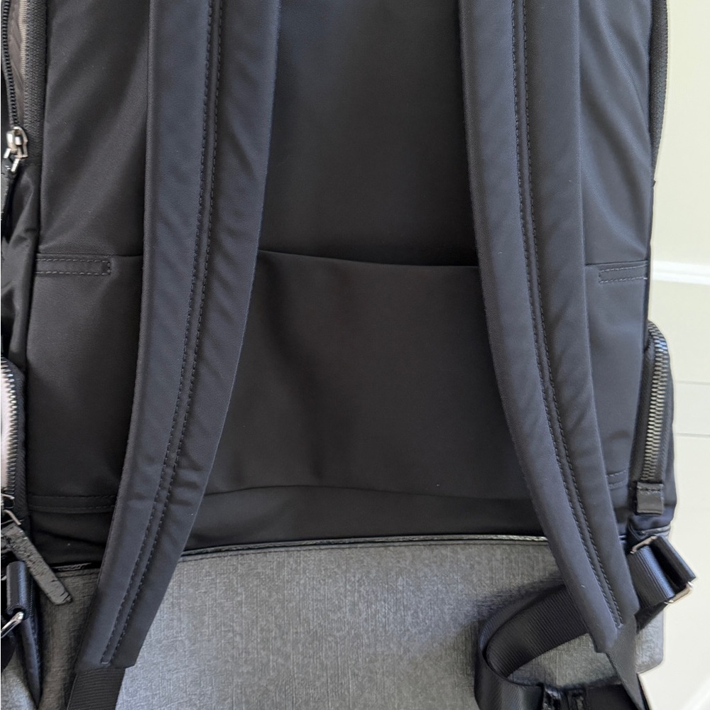 Tumi Women's Laptop Backpack in Black and Gray - Picture 13 of 16